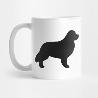 Newfoundland Dog Silhouette Mug